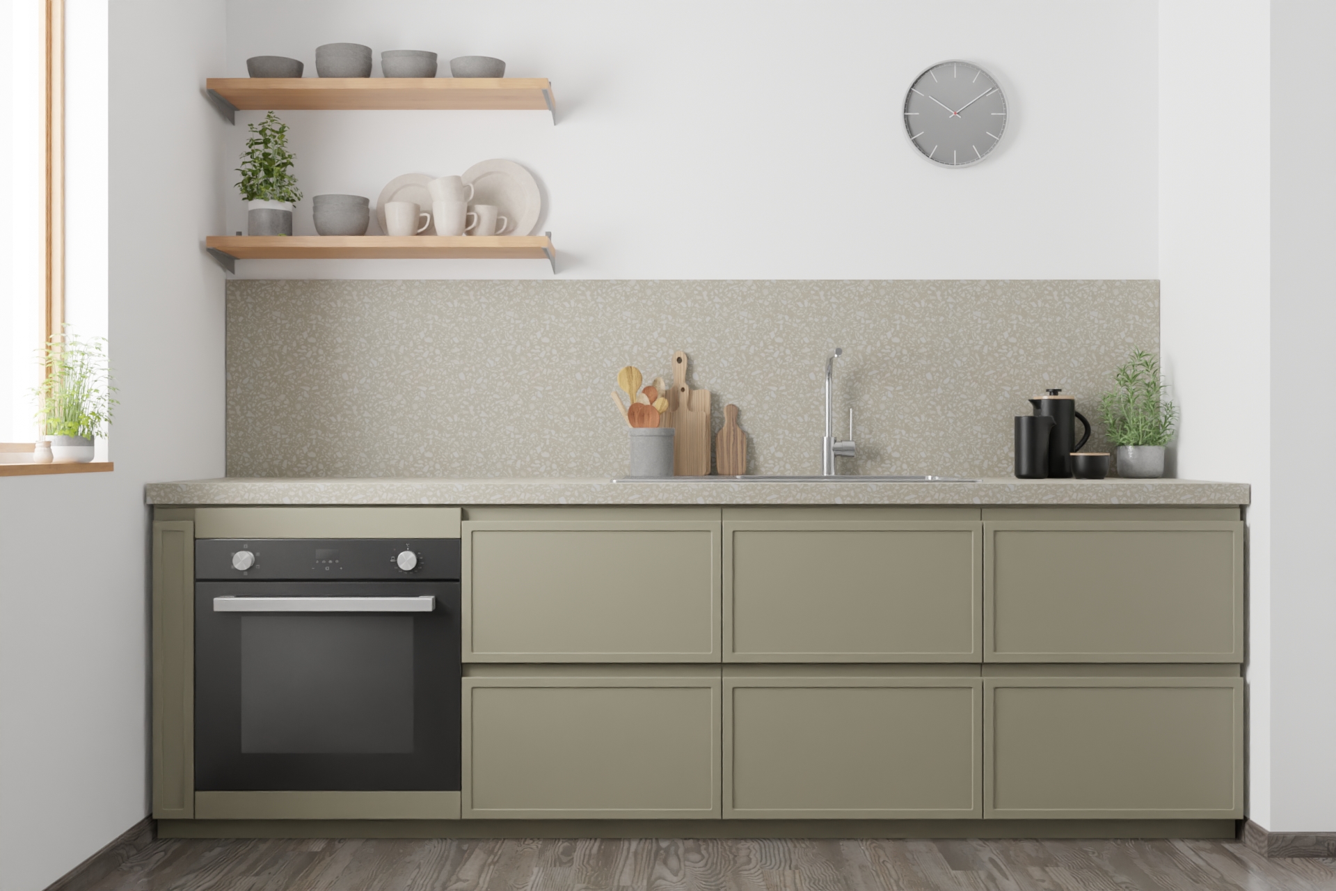 Hopen Olive Gray